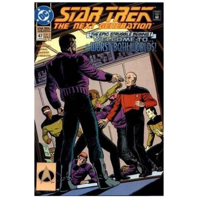 Star Trek: The Next Generation (1989 series) #47 in VF + cond. DC comics [t/