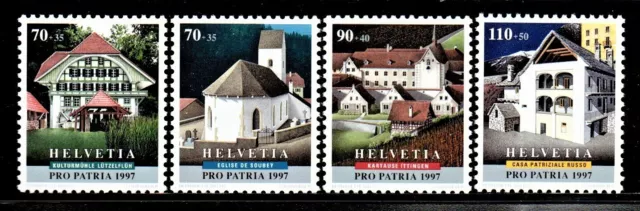 Schweiz Satz MiNr. 1611-1614 von 1997 Pro Patria Postfrisch N 0783