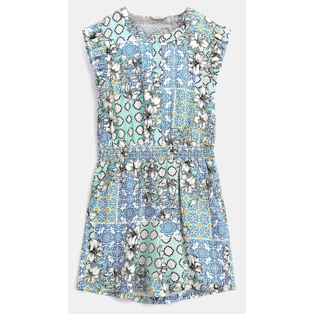 GUESS GUESS Tuta corta bambina ragazza stampa all over fiori 10 12 14 16 anni