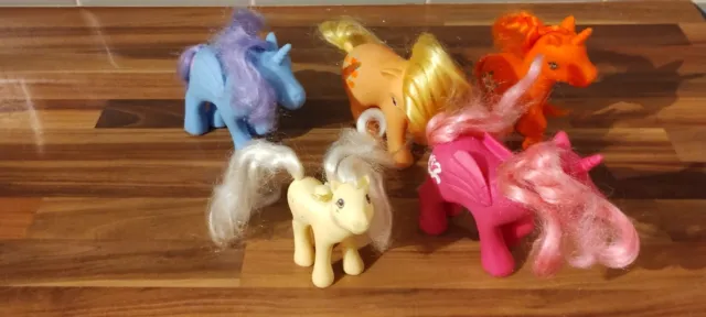 5 My Little Pony Figures 1983 Hasbro 86