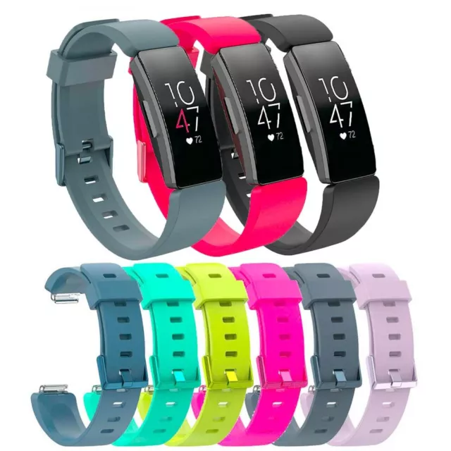 For Fitbit Inspire/ HR/ Ace 2 Replacement Silicone Watch Strap Sport Wristband