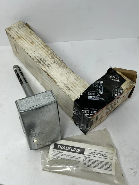 HONEYWELL L4064B2236 Fan and Limit Furnace  control 8 inch insert