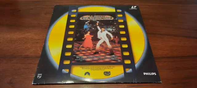 LA FEBBRE DEL SABATO SERA - LASERDISC FILM - ITALIANO laser disc