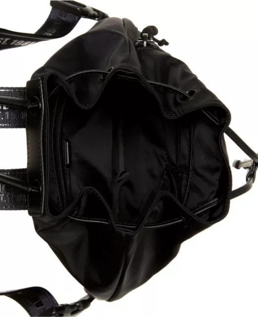 GUESS Kody Black Drawstring Backpack B3608 2