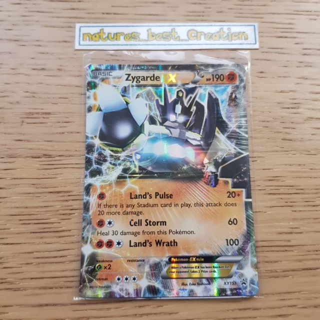 NEAR MINT Condition Xygarde EX XY151 Holo/Shiny Pokemon Card, Black Star Promo