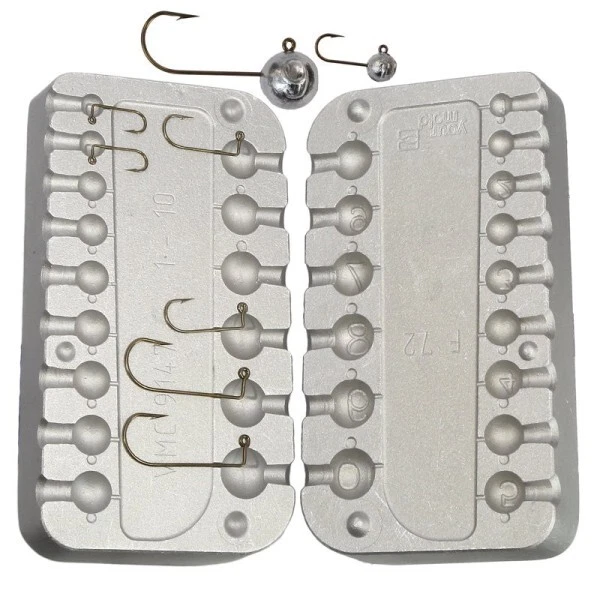 Moule à Plombs Football Alciumpeche – Moule Pour Pêche En 13-15-20-25-30-40g
