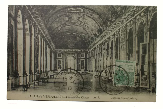 CPA - Congrès de de la Paix - palais des glaces Versailles 28-06-1919 (FR1) 18p8
