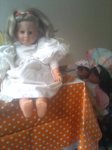 Rare Poupée Corolle Créole Jessica 87/4 – 1987 Avec Robe Et Chaussures, + Boîte
