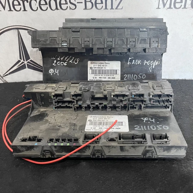MERCEDES W211 ECLASS W219 CLS rear fuse box SAM control unit A2115454801 EUR 109,60 PicClick DE