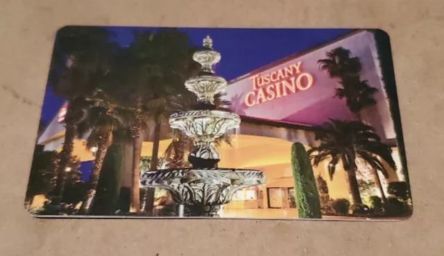 TUSCANY Hotel & Casino Las Vegas Souvenir Room Key Card