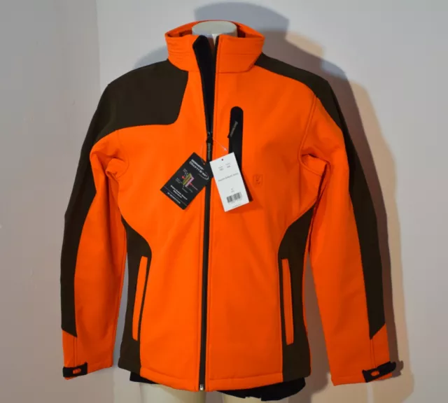 Deerhunter Softshell Jacke Stormliner orange Jagd Jäger Herren