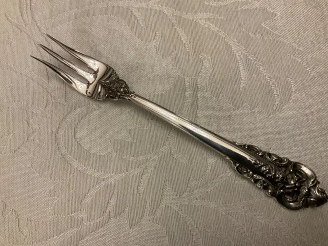 GRAND BAROQUE by Wallace Sterling 6 1/2” Fish or Seafood Fork