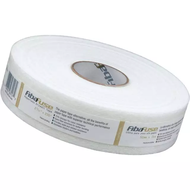 FibaFuse 2-1/16 In. X 250 Ft. Paperless Drywall Tape FDW8652-U FibaFuse