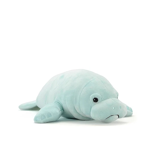 15.75 INCH SEA Life Series Big Manatee Plush Toy Simulation Animal