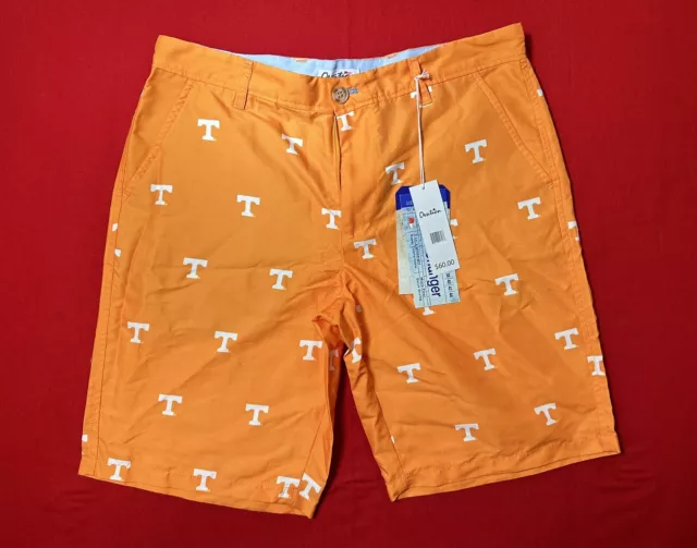 Ovation University of Tennessee Titans Shorts Orange & White Size 32 NWT