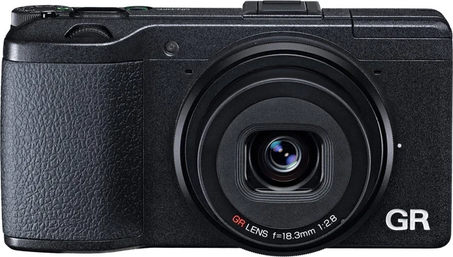 Exc+++++ RICOH GR 16.2MP DIGITAL COMPACT CAMERA BLACK NON WIFI From JAPAN