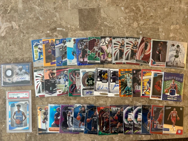 Multi Sport Card Lot NBA NFL Auto, Slab, RPA, Numbered, Parallels And Inserts Multi Sport Card Lot NBA NFL Auto, Slab, RPA, Numbered, Parallels And Inserts