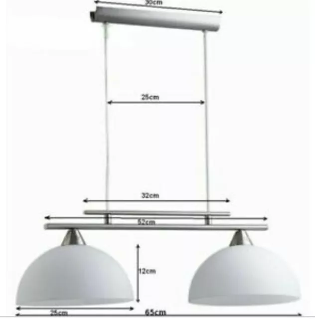 Lampadario Led Moderno A Soffitto Lampada Sospensione Luci Pendente Bar Casa 2