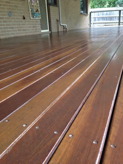 Durable Spotted Gum Australian Hardwood Decking 86x19mm New Timber fire rated