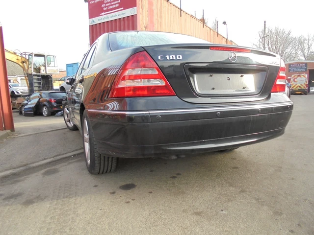 MERCEDES C-CLASS W203 Rear Bumper & Sensors Black C197 04~~06 Breaking ...