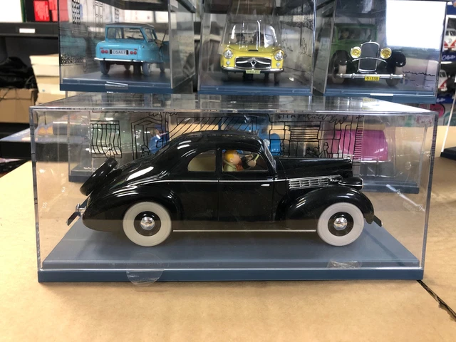 Voiture TINTIN 1/24 Collection Hachette N°38 La Packard de Muskar XII