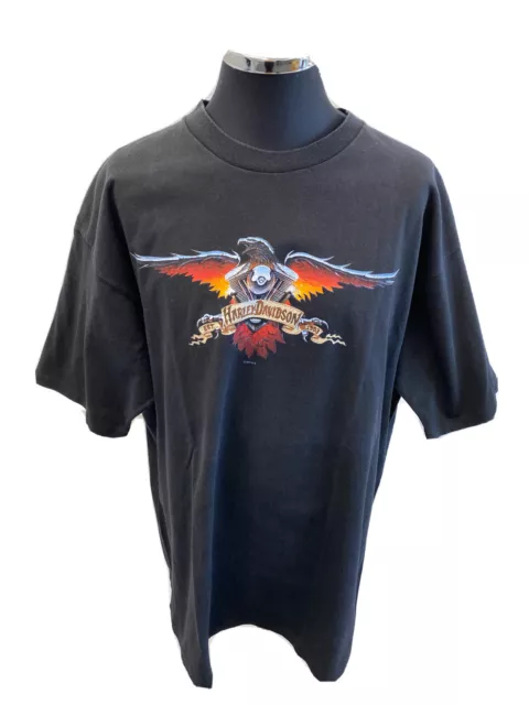 Harley-Davidson Maglia Shirt Camiseta Uomo Man Vintage Jhd67 2