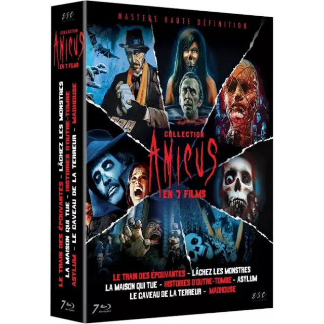 Collection Amicus 7 films COFFRET BLU-RAY NEUF