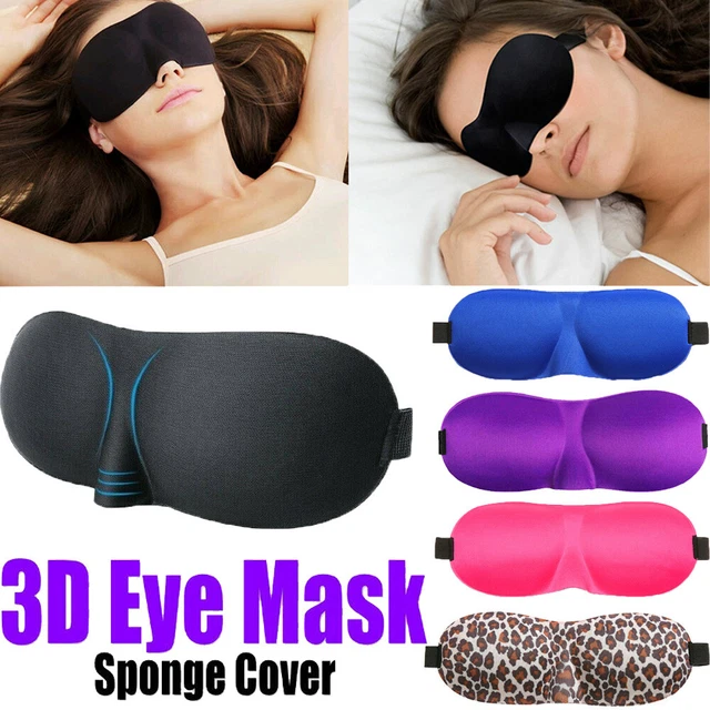 Travel Sleep Eye Mask 3D Memory Foam Padded Shade Cover Sleeping