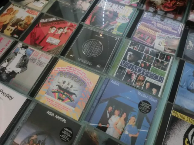 ABBA, Stones, Elvis, Kraftwerk - bunt gemischte, große CD Sammlung - 25 Stück