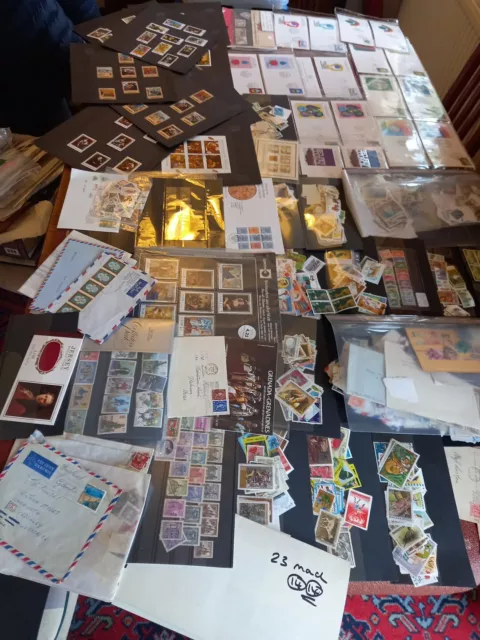 stamps job lot Huge Lot For Sorting Note Mint Etc