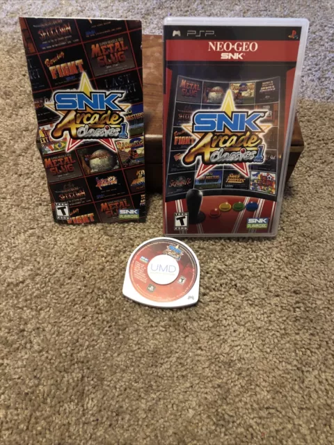 SNK Arcade Classics Volume 1 [USA] - Playstation Portable (PSP