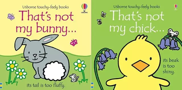 That's not my Bunny & That's not my Chick - Easter Touchy-Feely 2 Book Set