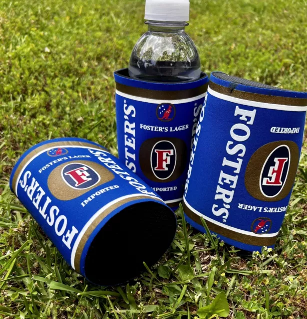 Fosters Beer Can koozie Holds The Big 25 Oz Can