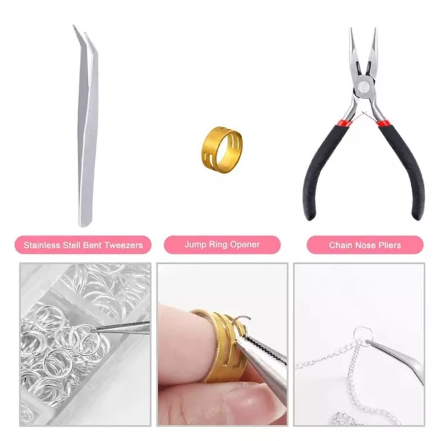 Single Circle Connector Diy Bracelet Making Lobster Clasp Jewelry Materials