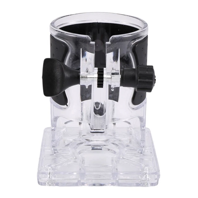 Base Réglable Pour Défonceuse (Plunge) Avec Housse De Collecte De Poussière - Pour Travail Du Bois Précis