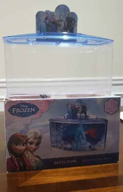 Penn-Plax Officially Licensed Disney's Frozen Themed Betta Tank 0.7 Ounce