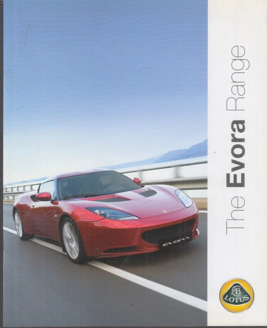 2010 Lotus Evora Range sales brochure