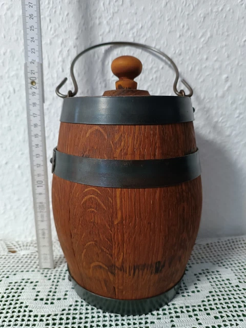 alte kleines Holzfass Wasserfass Reisefass sehr schön alte kleines Holzfass Wasserfass Reisefass sehr schön
