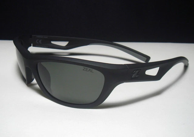 Zeal Optics Emerge 11005 Polarized Sunglasses Matte Black Frame / Grey Lenses
