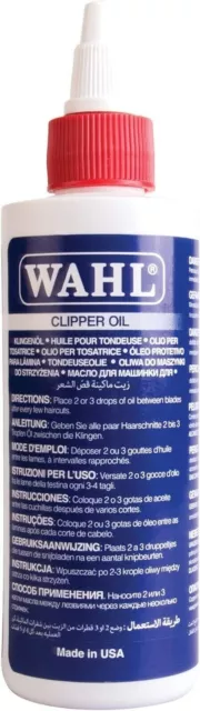 Wahl Clipper Oil, Blade Oil for Hair Clippers, Beard Trimmers and Shavers, Oils