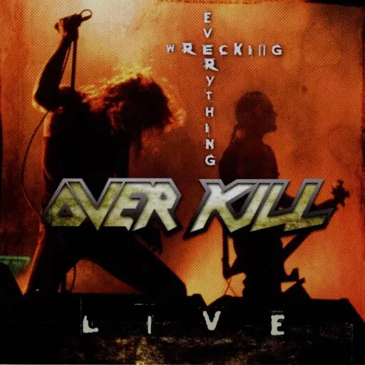 OVERKILL - Wrecking Everething - Live - CD (South American version) THRASH