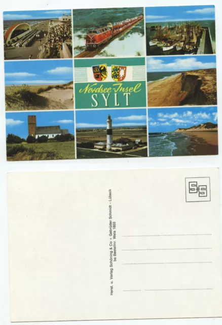 17394 - North Sea Island Sylt - Old Postcard