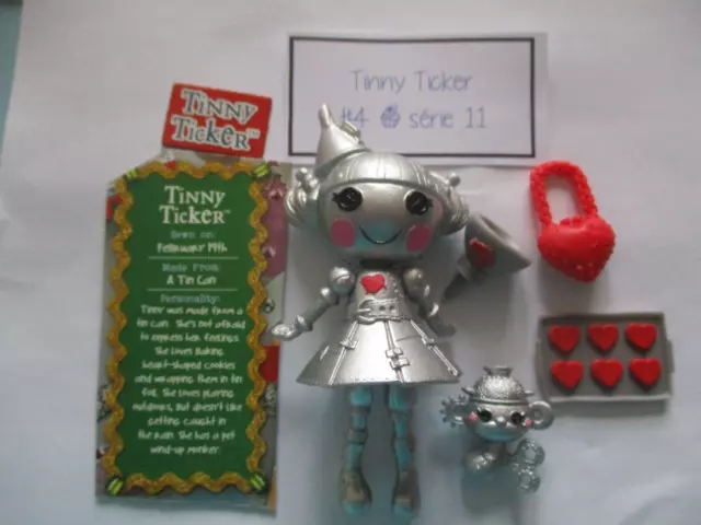 Poupée Mini Lalaloopsy #4 " Tinny Ticker " / Série 11