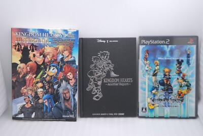 Alpha Coeurs de Royaume Séries Ultimania Alpha Jeu Guide Livre sony PS2 2005 SE79 