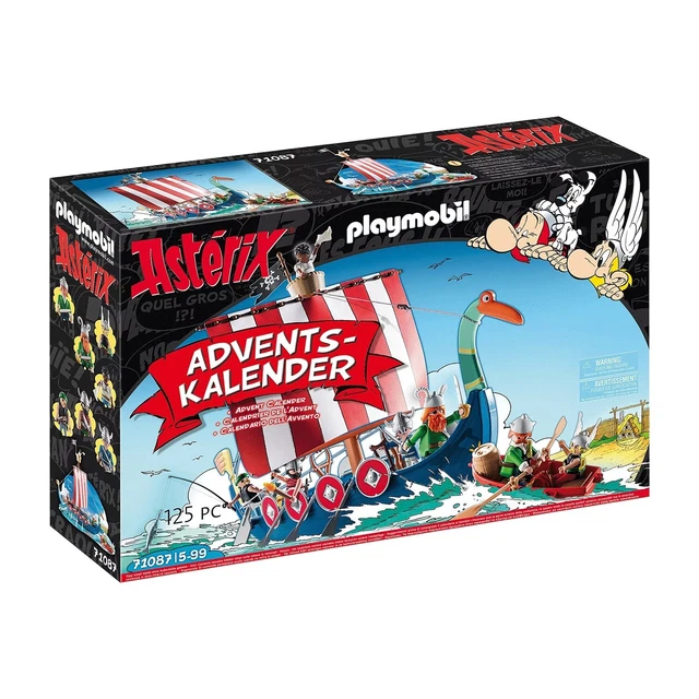 PLAYMOBIL 71087 ASTERIX Le calendrier de l'Avent pirate $52.99 - PicClick