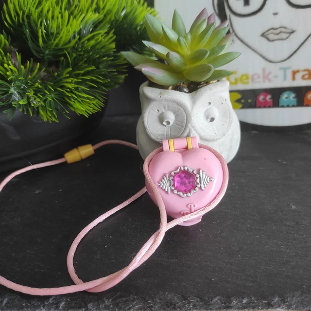 Collier Polly Pocket Bluebird Pretty Coeur - 1992, Occasion, Livraison Gratuite