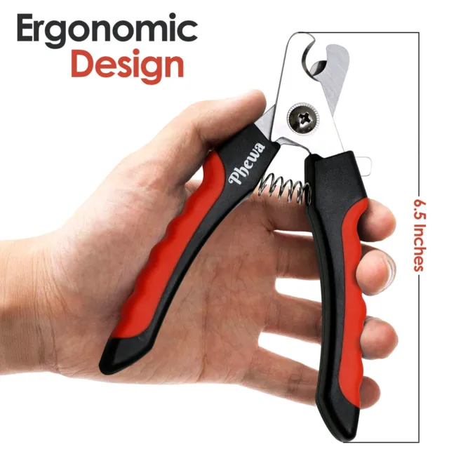 Professional Pet Dog Toe Nail Clippers Cutter Trimmer Scissors Shears Heavy Duty