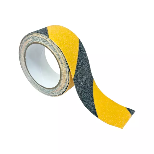 Anti Slip Tape Yellow/Black Non Slip High Grip Adhesive Safety Flooring Sticky