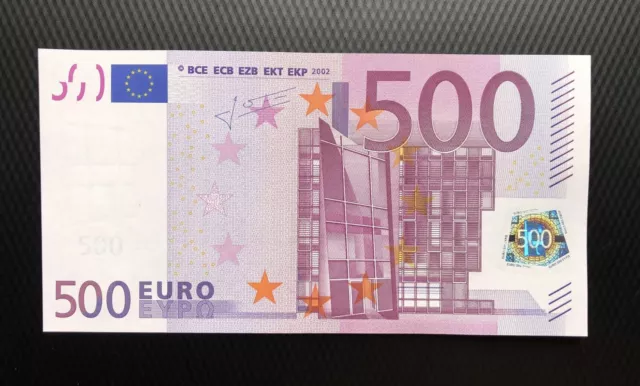 500 euro banknote 2002(2011) UNC P-14x Prefix-X GERMANY Sign Jean Claude Trichet 500 euro banknote 2002(2011) UNC P-14x Prefix-X GERMANY Sign Jean Claude Trichet