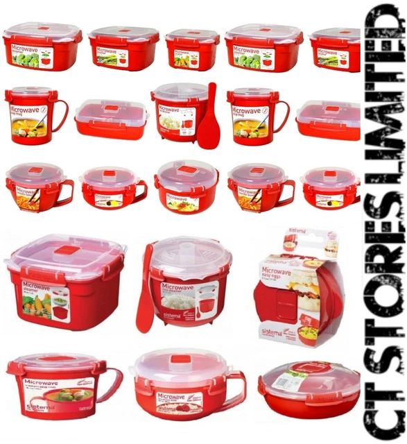 Contenitore scatola pranzo microonde sistema BPA FREE ciotola per cibo porridge tazza di plastica